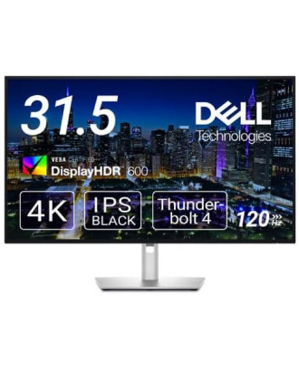Dell U3225QE ( 4K / 120Hz / 32" / IPS Black Technology / Thunderbolt 4  140W / Delta E <1.5) 