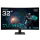 Gigabyte GS32QCA ( 32" / 2K / 180HZ , Curved  )