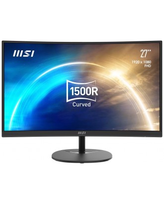 MSI Pro MP271C 27"Curved Monitor (1920 x 1080)75Hz FreeSync (Built-in Speakers)