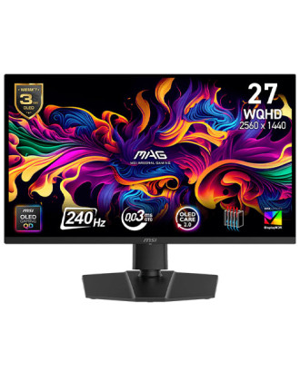 MSI MAG 273QP QD-OLED (27" / 2K / QD-OLED / 240Hz / 3 Years Warranty )  
