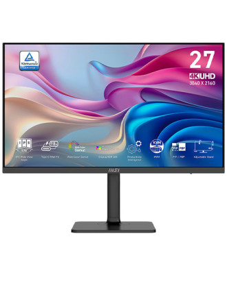 MSI Modern MD272UPHG ( 27" / 4K / IPS / 60Hz / Rotation / Type-C 96W / DCI-P3 97% / Adobe RGB 94% /  Years Warranty )  