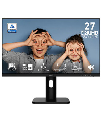 MSI PRO MP273UP E6 (27" / 4K / IPS / 60Hz / 3 Years Warranty / Pivot / Speaker )  