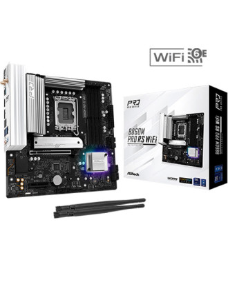 Asrock B860M Pro RS WiFi ( LGA 1851 / WiFi 6E + Bluetooth 5.3 )