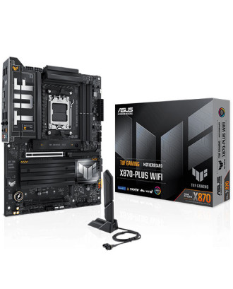 Asus TUF GAMING X870-PLUS WIFI (LGA AM5 / Ram DDR5 / Wifi 7 +Bluetooth )