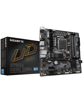 GIGABYTE B760M DS3H ( LGA 1700 /4xDDR4 / 2xM.2)