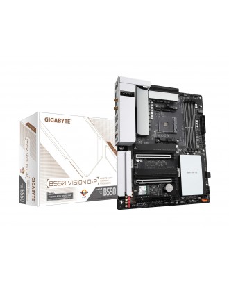 Gigabyte B550 VISION D-P (LGA AM4 / Max Ram to  128GB / Wifi 6 +Bluetooth )