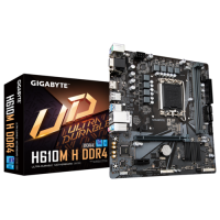 Gigabyte H610M H DDR4 ( LGA 1700 / 2xDDR4 Slots / ...