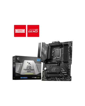 MSI MAG B760 TOMAHAWK WIFI DDR4 ( LGA 1700 / 4xDDR4 Slots / M.2 PCIe 4.0 / wifi 6 + Bluetooth )