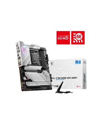 MSI MPG Z790 EDGE WIFI ( LGA 1700 / 4xDDR5 Slots / M.2 PCIe 4.0 / wifi 6 + Bluetooth )