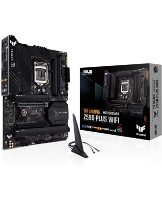 TUF Z590 Plus WiFi (LGA 1200 / 4xDDR4 Slots / M.2 PCIe 4.0 / WiFi 6 + Bluetooth 5.1)
