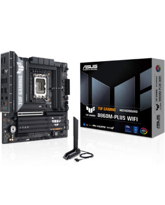 ASUS TUF GAMING B860M-PLUS WIFI ( LGA 1851 / USB4 40Gbps  / WiFi 7 + Bluetooth 5.4 / M-ATX )