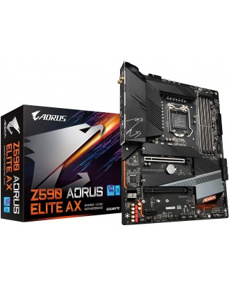 Z590 AORUS ELITE AX (LGA 1200 / 4xDDR4 Slots / M.2 PCIe 4.0 / wifi + Bluetooth )