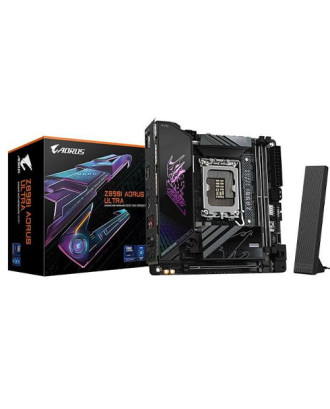 Z890I AORUS ULTRA ( LGA 1851 / USB4 40Gbps / mini-ITX MB ) Z890I AORUS ULTRA ( LGA 1851 / USB4 40Gbps / mini-ITX MB )