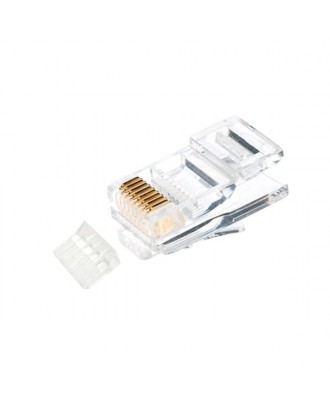 LINK CAT 6 RJ45 PLUG , 2 Layer with pre-insert bar (P/N: US-1002) 10Pcs