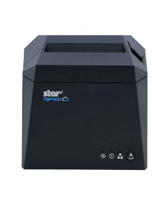 Star Micronics TSP100-Cloud TSP143IV-UE GY US Grey Auto Cutter LAN+USB Built-in Power Supply (P/N: 39473010)