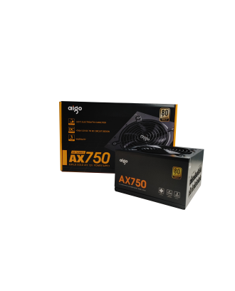 Aigo AX750 ( 750W / Full Modular / 80 Gold  )