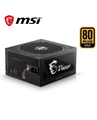 MSI MPG A750GF ( Max Power 750W/ 80 Plus Gold/Japanese Capacitor / Warranty 10 Years )