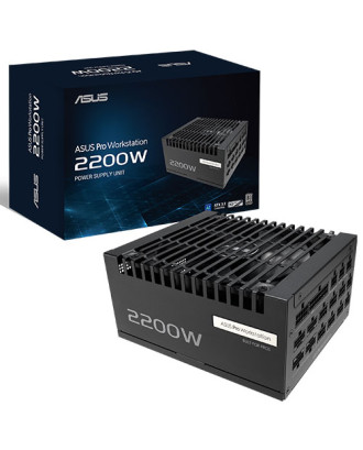 ASUS Pro WS 2200W Platinum ( 2200W / 80 Plus Platinum / 10 years warranty / PCIe 5.1 Ready / Workstation PSU )