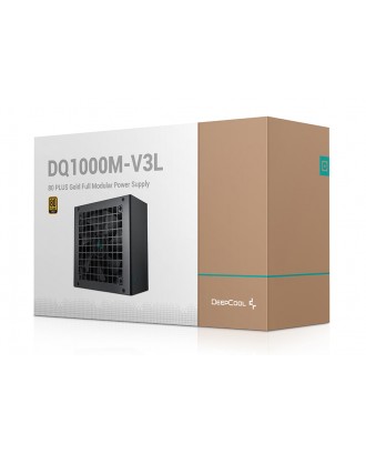 Deepcool DQ1000M-V3L ( Max Power 1000W/ 80 Plus Gold/Japanese Capacitor / Full Modular )