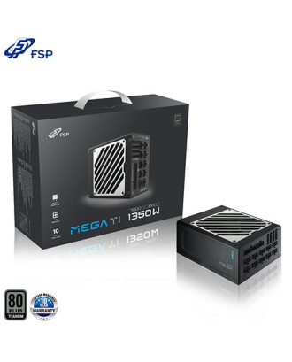FSP MEGA TI 1350W ( Max Power 1350W / 80 Plus Titanium / 10 Years warranty / ATX 3.1 / Full Modular ) FSP MEGA TI 1350W ( Max Power 1350W / 80 Plus Titanium / 10 Years warranty / ATX 3.1 / Full Modular )