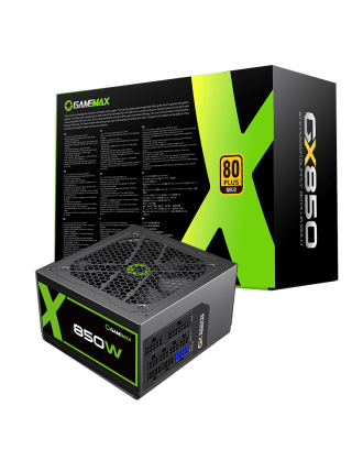 GameMax GX-850 ( Max Power 850W/ 80 Plus Gold/ Full Modular )
