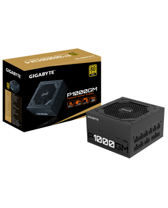Gigabyte P1000GM ( 1000W / 80 Plus Gold / Japanese Capacitor )