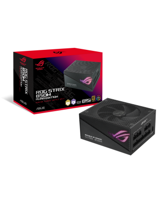 ROG STRIX 850W Gold Aura Edition ( 850W / 80 Plus Gold / 10 years warranty / PCIe 5.0 Ready )