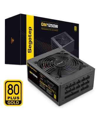 Segotep GM1250W ( Max Power 1250W/ 80 Plus Gold/ Full Modular )