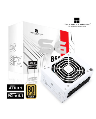 Thermalright-SGFX850 White ( SFX PSU / 850W / 80 Plus Gold/ ATX 3.1 / Full Modular )