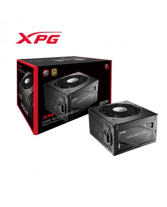 XPG CORE Reactor 850W ( Max Power 850W/ 80 Plus Gold/Japanese Capacitor / Full Modular )