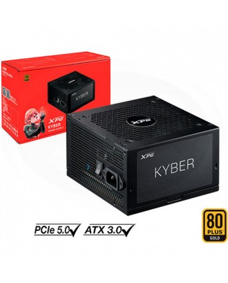 XPG KYBER 750W Gold ( Max Power 750W/ 80 Plus Gold / 5 Years Warranty / ATX3.0 )