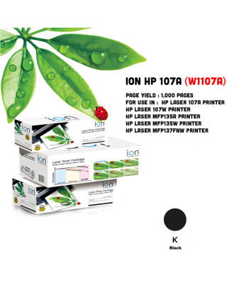 ION 107A Black Toner Cartridge (W1107A)