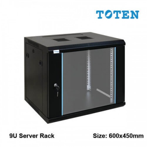 Rack 9U W600 X D450 X H501mm Gold One Computer