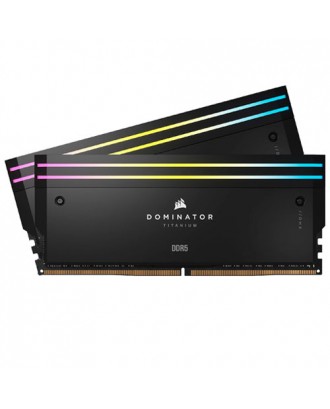 Corsair DOMINATOR TITANIUM RGB 64GB (2x32GB) DDR5 DRAM 6000MT/s CL30