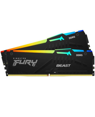 RAM DDR5 32GB Kingston Fury RGB 6000MT/s ( 16GB x 2 DDR5 / 6000MT/s )