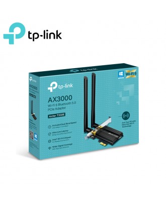 TP link Archer T50E AX3000 Wi-Fi 6 Bluetooth 5.0 PCIe Adapter