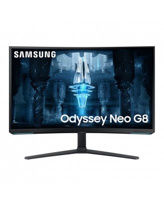 Samsung Gaming Monitor Curved LS32BG850NCXXK 32” Odyssey UHD,4K, 240Hz HDR,1Ms, AMD FreeSync Premium Pro