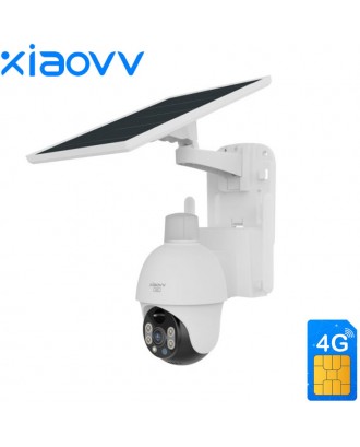 Xiaovv XVV-3630D-P15S-4G 3M Outdoor 355° SMART 4G CAMERA Solar-Battery (Free Memory 32G)