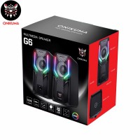 ONIKUMA G6 Wired RGB Gaming Speakers...
