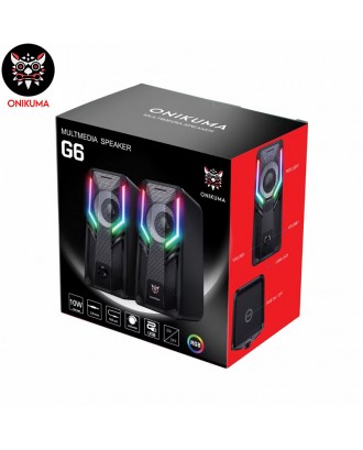 ONIKUMA G6 Wired RGB Gaming Speakers