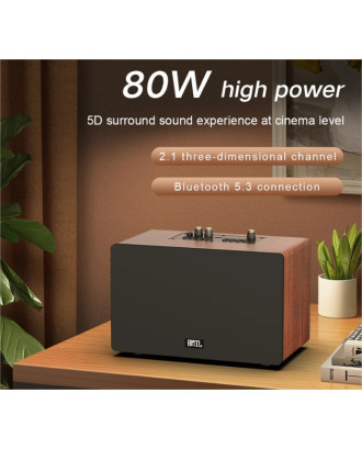 Xdobo BMTL Care 80W Retro Wooden Speaker