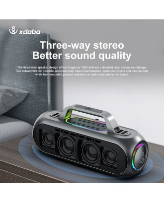 Xdobo BMTL Elegance 1980 150W Karaoke Speaker (Dual Microphone)