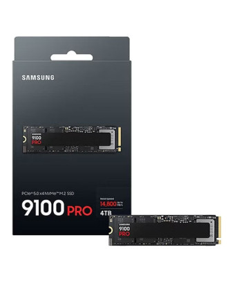 Samsung 9100 Pro 4TB ( M.2 PCIe 5.0 / 4TB / Read Speed up to 14800MB/s  )