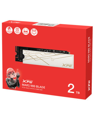 XPG MARS 980 BLADE 2TB PCIe Gen5 ( M.2 PCIe 5.0 / 2TB / Speed 14000MB/s / 5 Years Warranty )