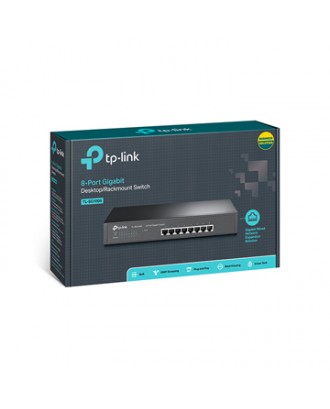  Tp link TL-SG1008 8-Port Gigabit Desktop/Rackmount Switch