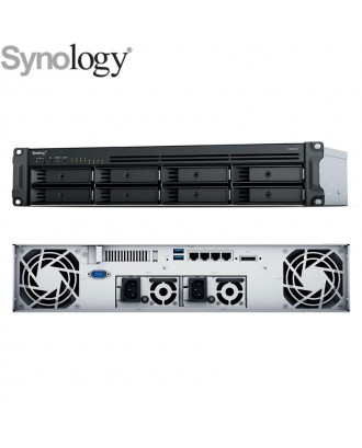 Synology RackStation RS1221RP+ 8bays NAS(Up to 12bays), RAM 4GB(Up to 32GB), Redundant power