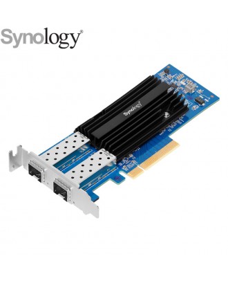 Synology Dual-Port 10 Gigabit SFP+ PCIe 3.0 x8 Ethernet Adapter(E10G21-F2)