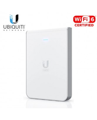 Ubiquiti Networks UniFi U6 In-Wall Dual-Band Wi-Fi Access Point & 4-Port PoE Compliant Gigabit Switch​ (U6-IW-US)